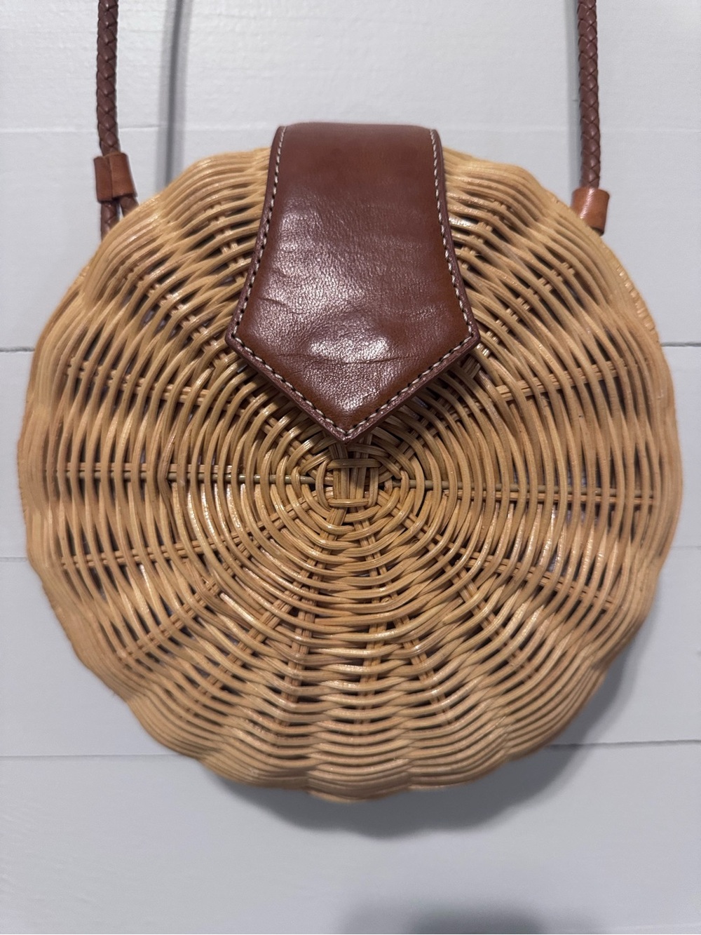 J.McLaughlin Romina Wicker Handbag